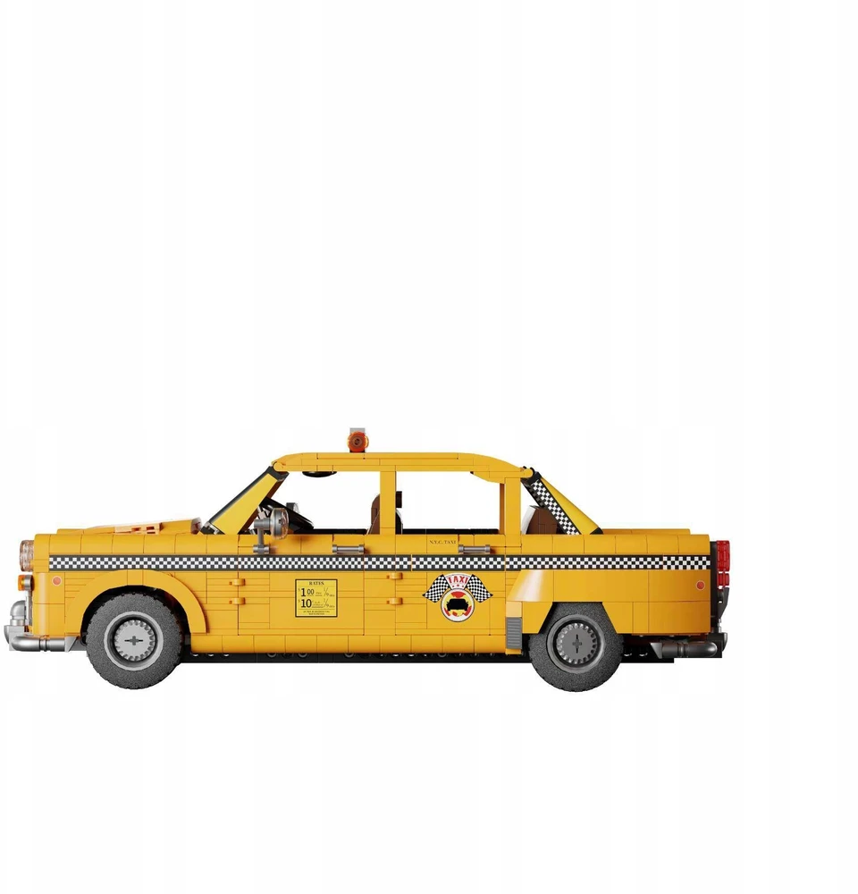 PANTASY New York Geltona Cab Konstruktorius | 1601 dalių