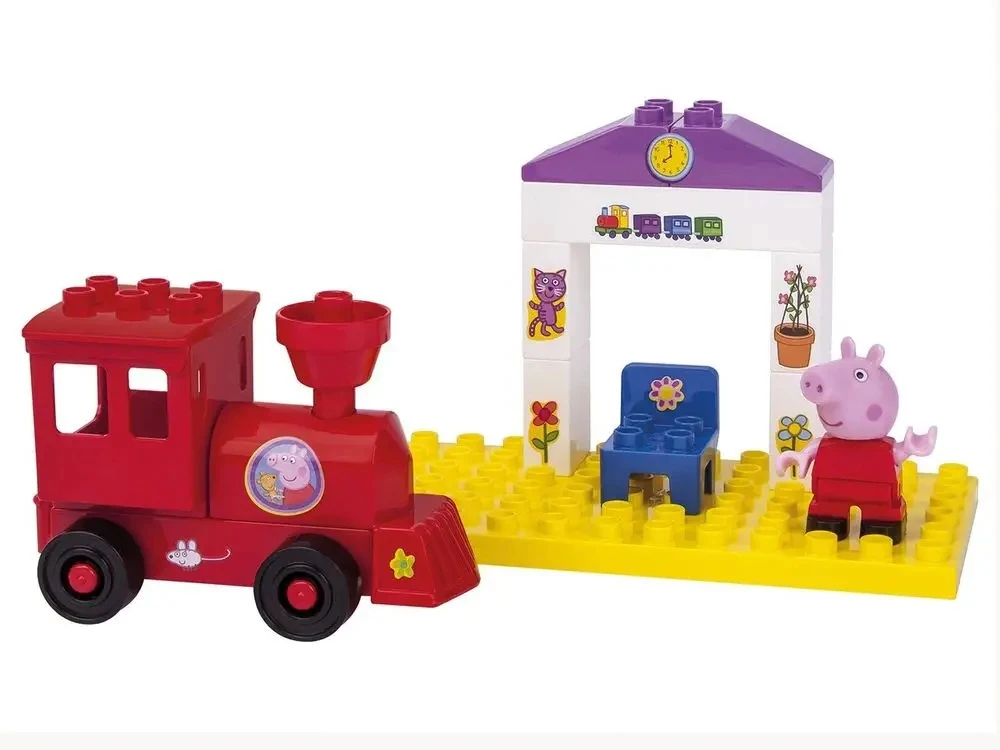 Simba Peppa Pig Konstruktorius „Pepa: traukinių stotis“