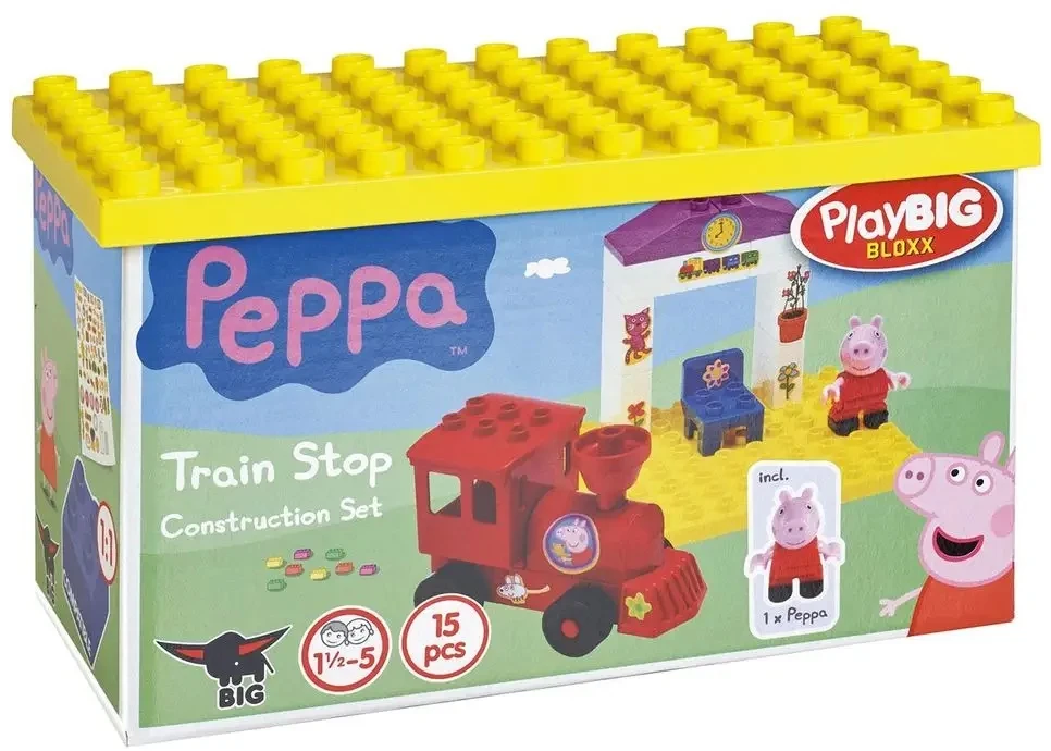 Simba Peppa Pig Konstruktorius „Pepa: traukinių stotis“