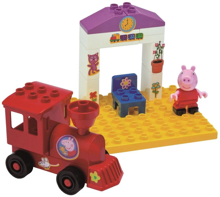 Simba Peppa Pig Konstruktorius „Pepa: traukinių stotis“