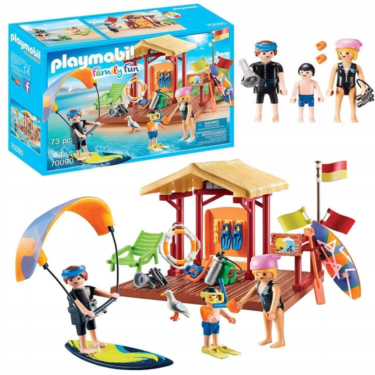 „Playmobil“ kūrybiniai blokai vandens sporto mokykla 73 kūriniai ZA5139