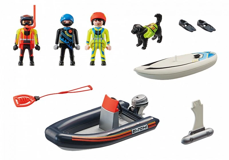 Konstruktorius Playmobil Distress at sea: polar swift rescue - 70141
