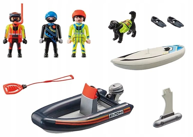 Konstruktorius Playmobil Distress at sea: polar swift rescue - 70141