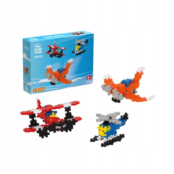 PLUS PLUS konstruktorius Basic 170 - Planes, 3724