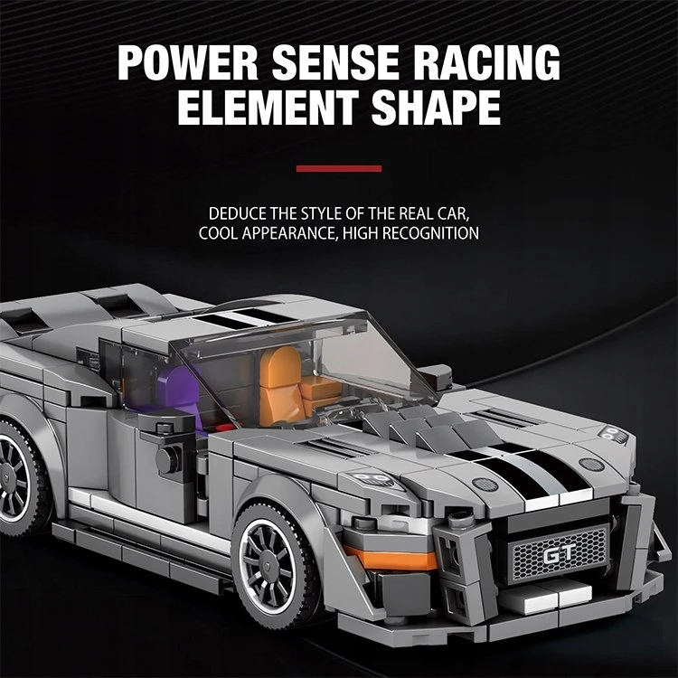 Konstruktorius Reobrix Supercar Mustang Shelby GT500, 476 vnt.
