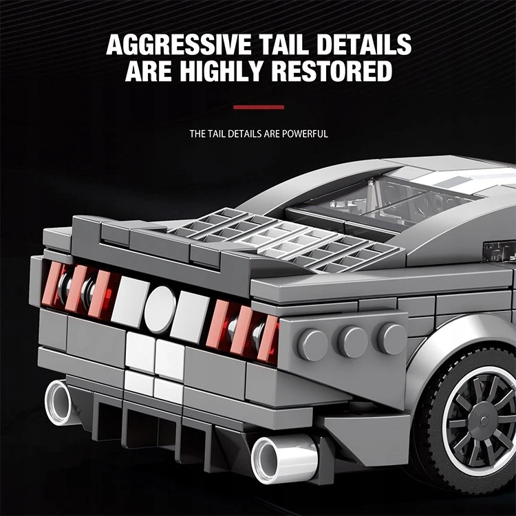 Konstruktorius Reobrix Supercar Mustang Shelby GT500, 476 vnt.
