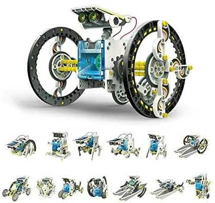 Cooler Stuff Konstruktorius robotas su saulės baterija 14 in 1