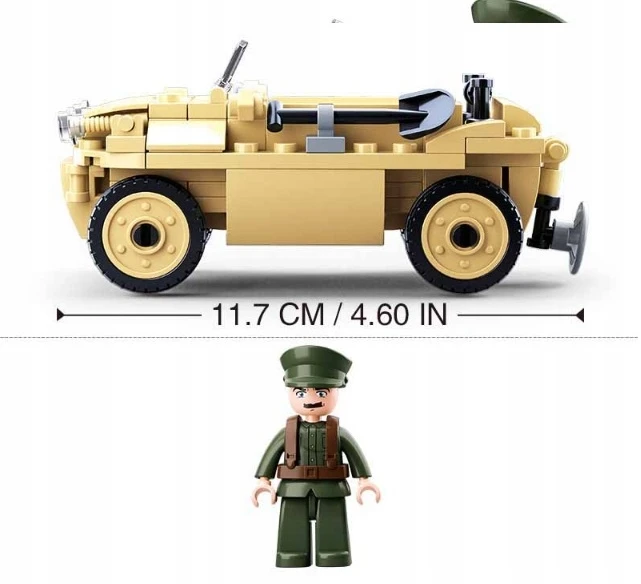 Konstruktorius Sluban German Amphibious Vehicle, 103 d.