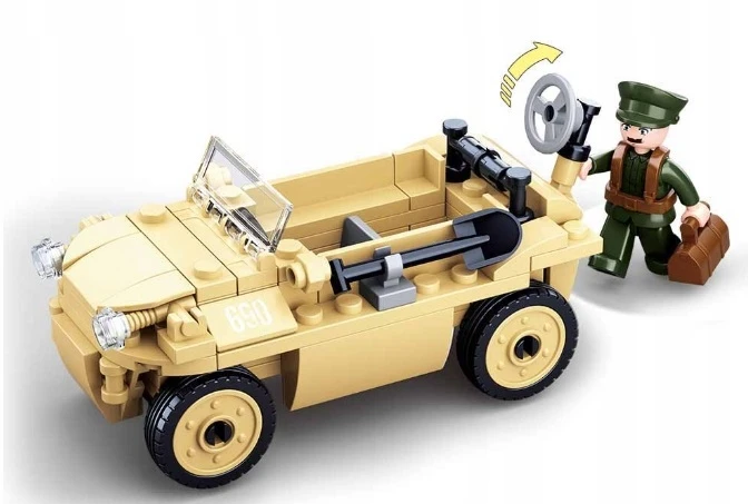 Konstruktorius Sluban German Amphibious Vehicle, 103 d.