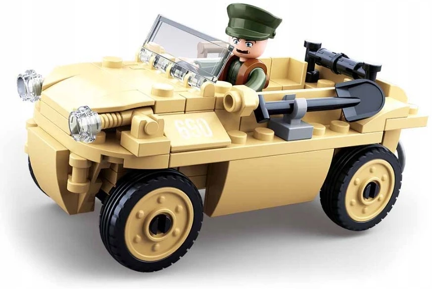Konstruktorius Sluban German Amphibious Vehicle, 103 d.