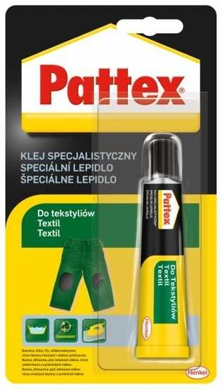 Kontaktiniai klijai tekstilei PATTEX FABRIC, 20g