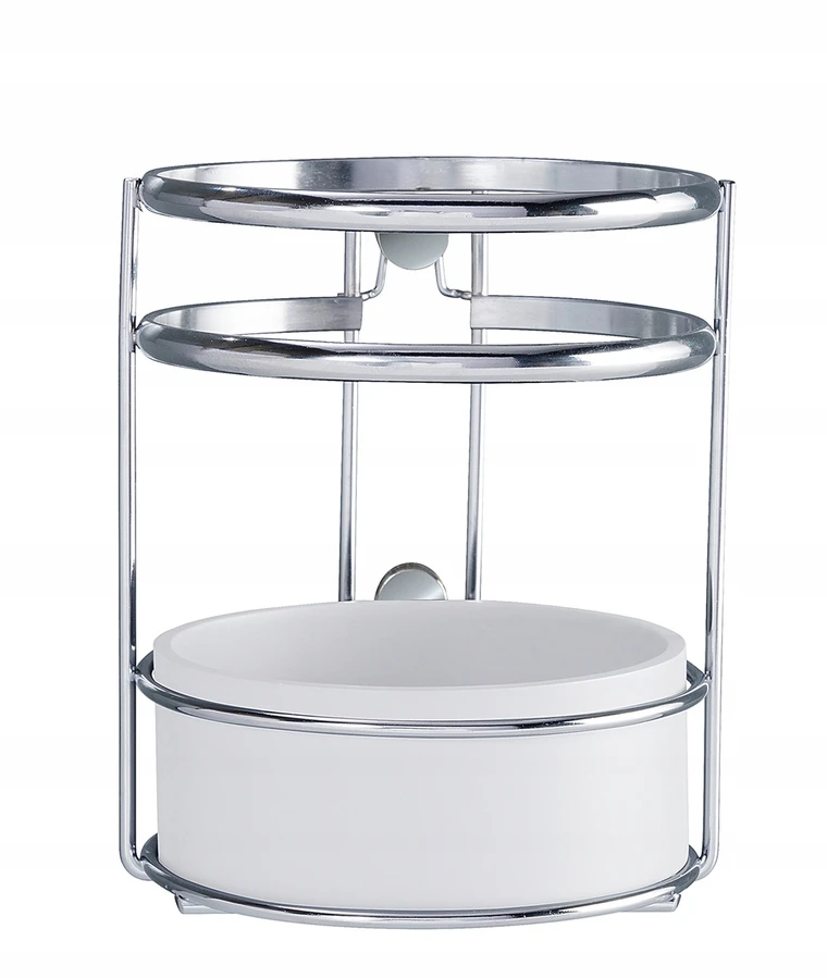Konteinerių laikiklis virtuvės reikmenims, chromuotas plienas, Ø13cm, aukštis 15cm, Wenko