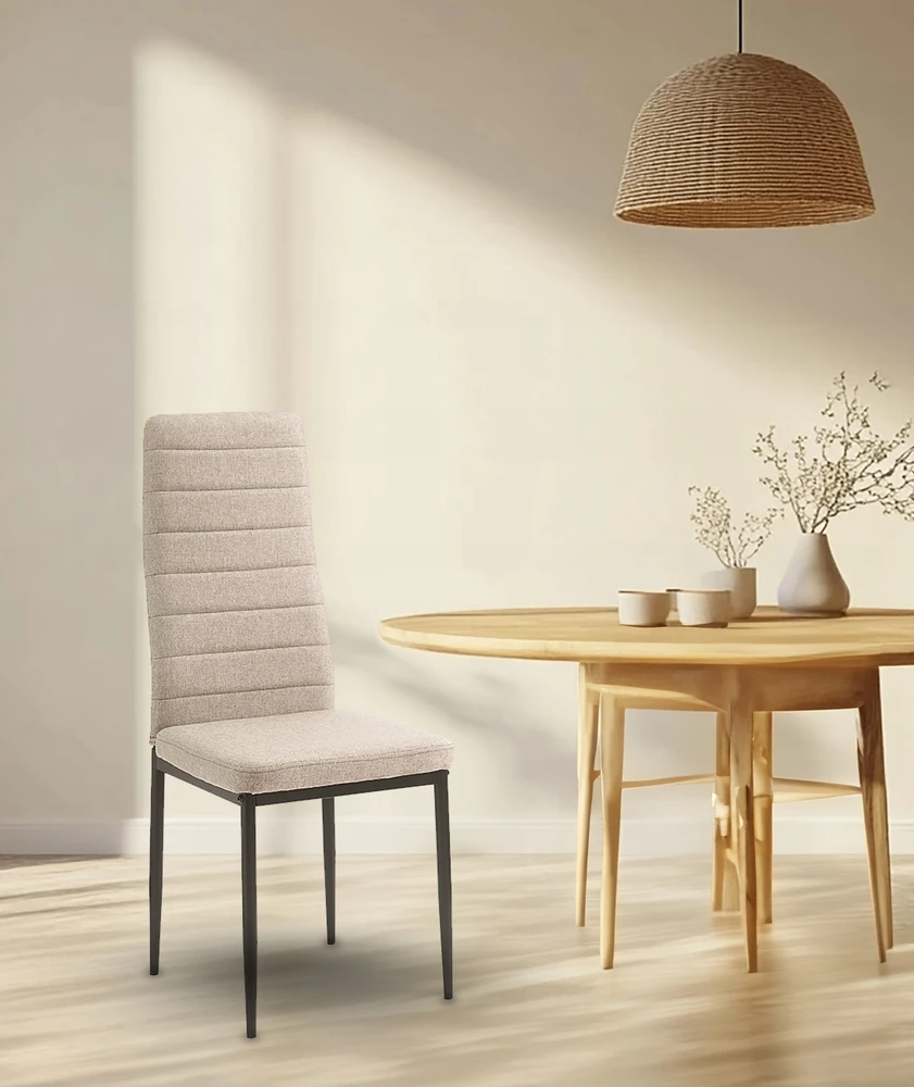 Kontrast ŠIUOLAIKINĖ KĖDĖ VIRTUVĖ VALGOMAS SVETAINE MINŠTA MARK II KT116 BEIGE