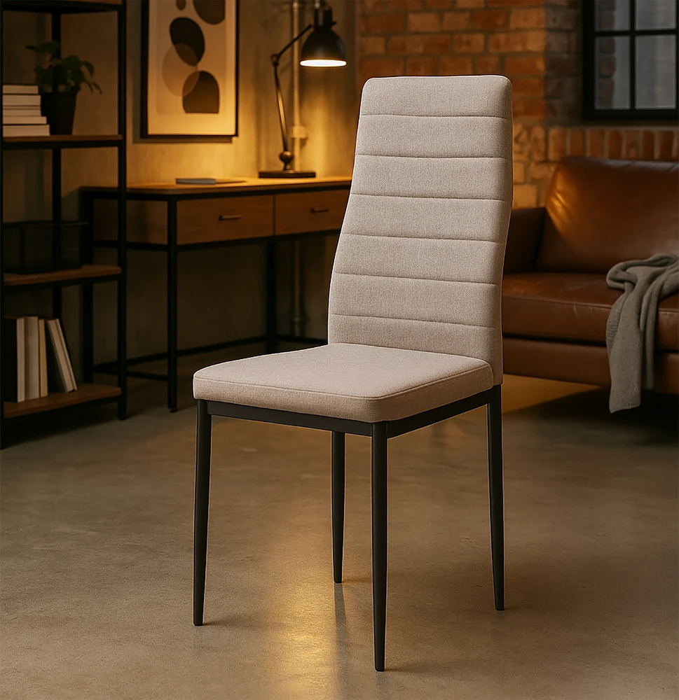Kontrast ŠIUOLAIKINĖ KĖDĖ VIRTUVĖ VALGOMAS SVETAINE MINŠTA MARK II KT116 BEIGE