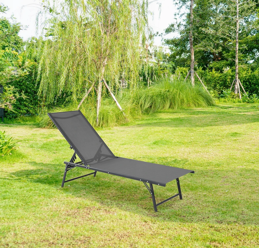 Kontrast Sulankstomas sodo gultas, tvirtas, 5 padėčių mechanizmas SANYA c