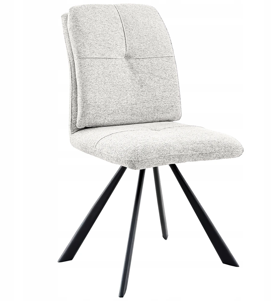 Kontrasto STILINGA KĖDĖ VIRTUVĖ VALGOMAS SVETAINE CHENIL KO221 SELENA SWIVEL BEIGE