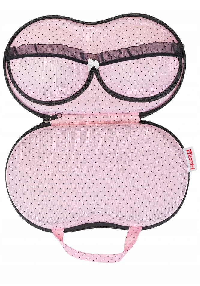 Kontri E1001 TRAVEL CASE Organizatorius apatiniams, liemenėlėms, kelnaitėms, rožinė