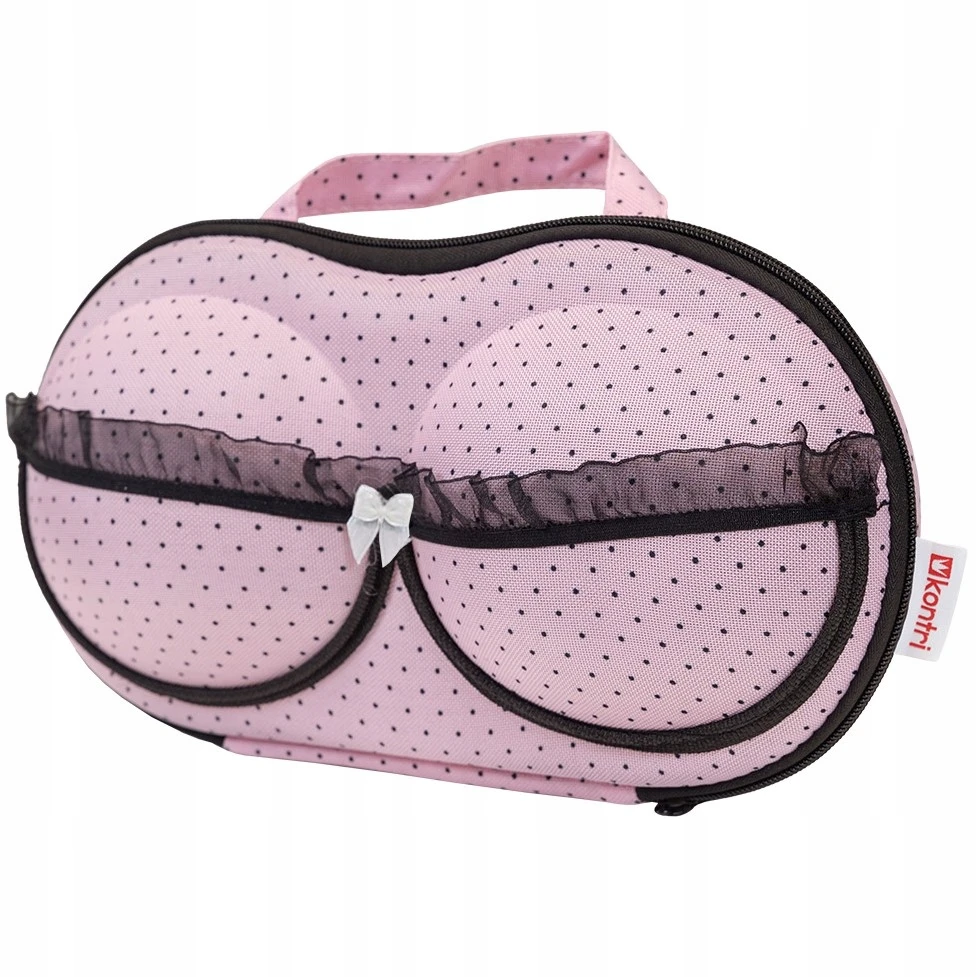 Kontri E1001 TRAVEL CASE Organizatorius apatiniams, liemenėlėms, kelnaitėms, rožinė