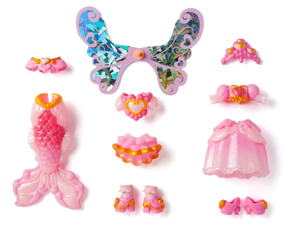 ORBICO „KookyLoos Fairytale Mix & Match“ lėlė „Princesė pasakų undinėlė“ 3 viename