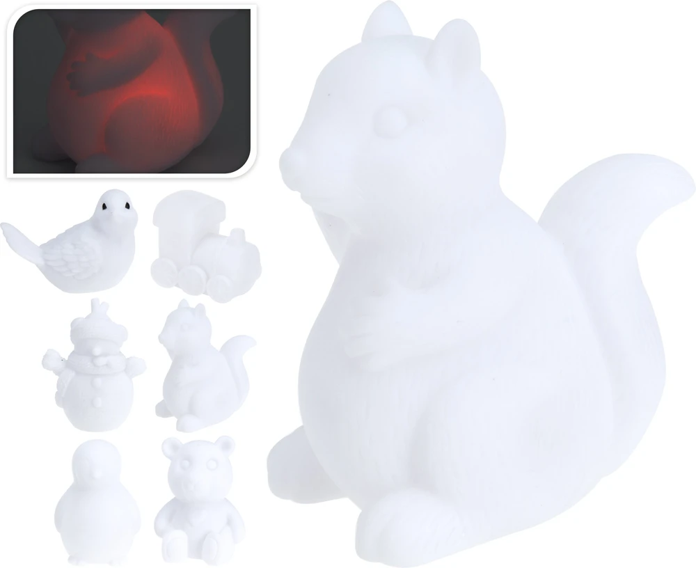 KOOPMAN LAMPKA LED DO POKOJU DZIECKA WIEWIÓRKA 10cm