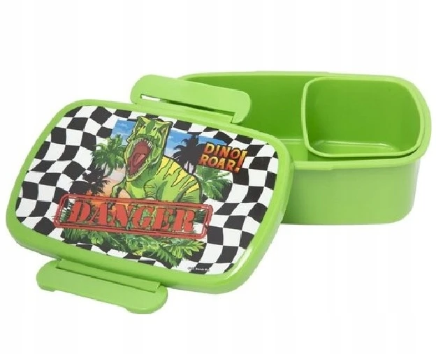 KOOPMAN Sumuštinių dėžutė Dino Roar, žalia