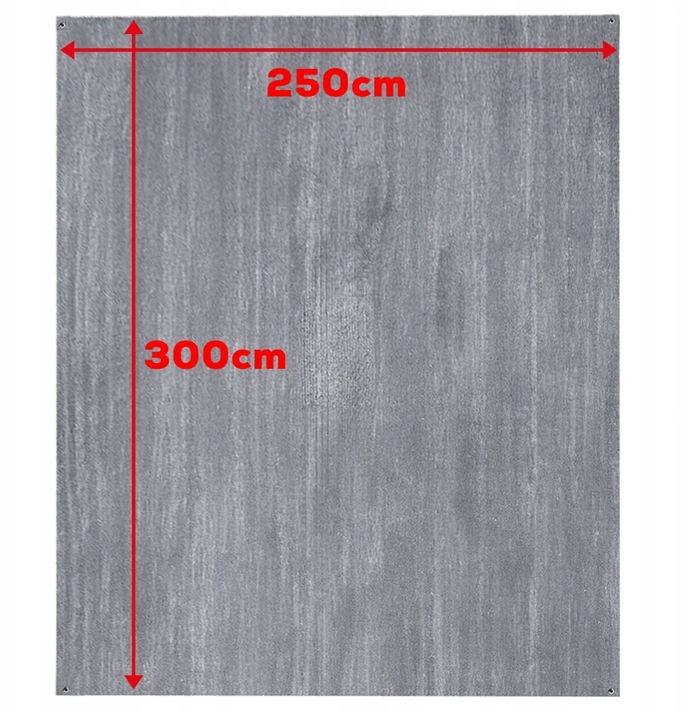 KOOPMAN RedCliffs Patalpų kilimėlis 250x300 cm - Kempingo kilimėlis su tvirtinimo smeigėmis