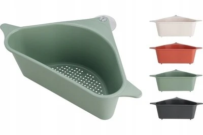 Mondex KOOPMAN Virtuvės laikiklis su siurbimo taurele 28 cm | Kempinėlės ir priedų lentyna | Montavimas