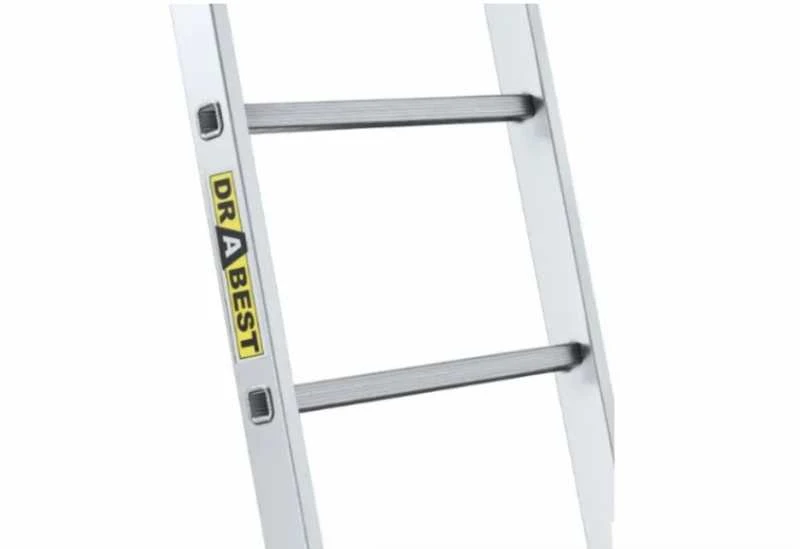 Aliumininės kopėčios Drabest, 1x10, 2,69 m (150 kg)
