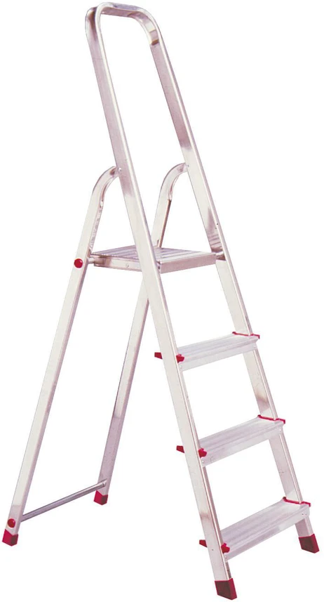 Kopėčios KRAUSE Corda, 3 pakopų, aliumininės, vienpusės, maks. darbinis aukštis 260 cm