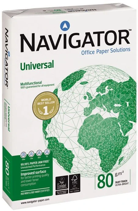 SPg Popierius NAVIGATOR UNIVERSAL, A3, 80 g/m2, 500 lapų (1 pakelis)