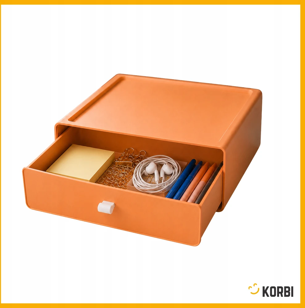 Korbi Dėžutė, oranžinė