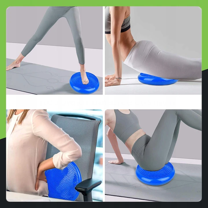 Korbi Sensorinės reabilitacijos pagalvėlė sensomotorinis diskas ežys 34 cm