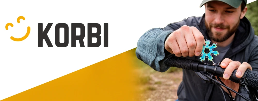 Korbi Universali raktų snaigė 18in1 raktų pakabukas snaigė