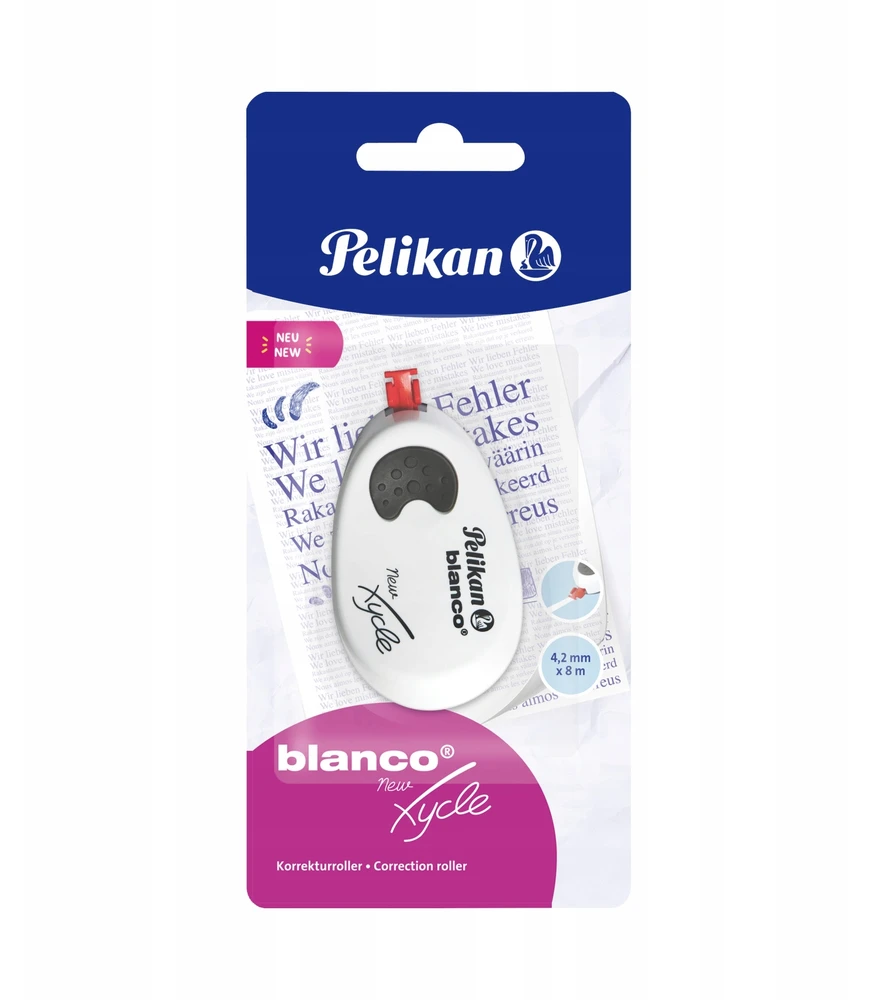Blanco Korekcinė juosta Pelikan, New Xycle, 4,2 mm x 8 m