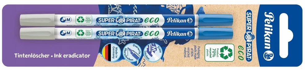 Korekcinis pieštukas Pelikan Super Pirat eco,2 vnt.