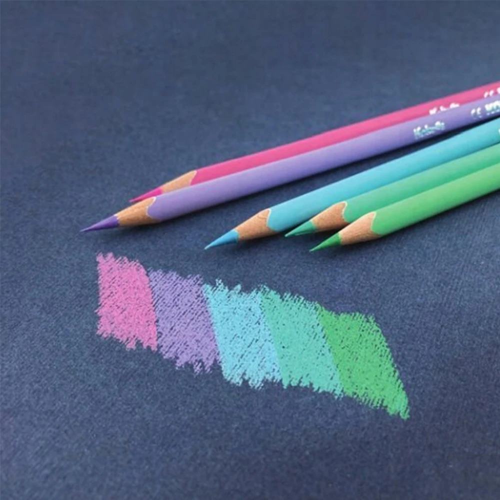 Spalvoti pieštukai KORES KOLORES PASTEL, tribriauniai, 3mm, 12 pastelinių spalvų