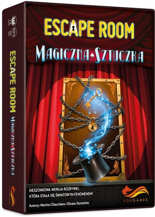 Foksal Kortų žaidimas Pabėgimo kambarys Magic Trick Foxgames