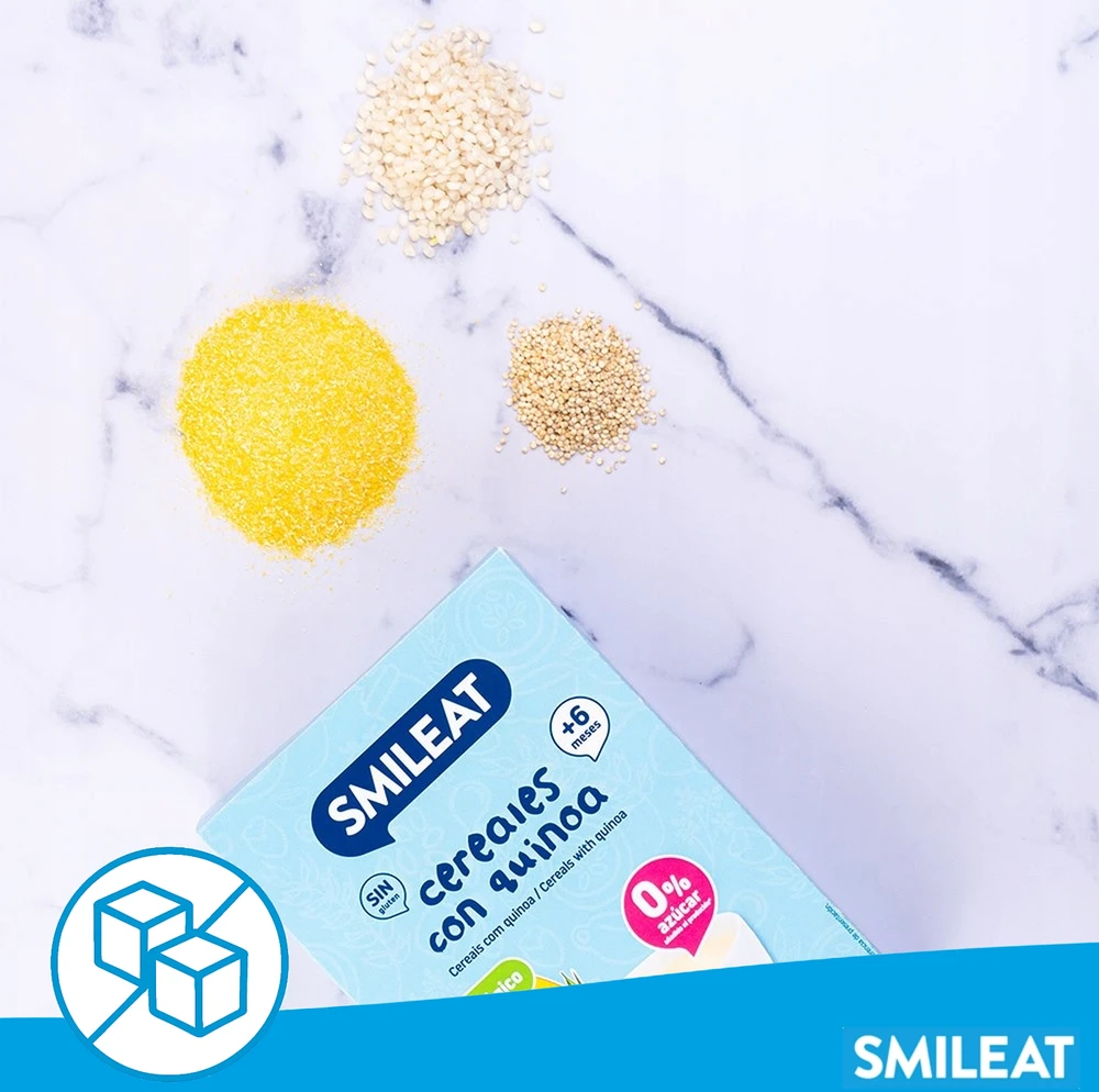 "Smileat" dribsniai be glitimo su kvinoja Bio 200g