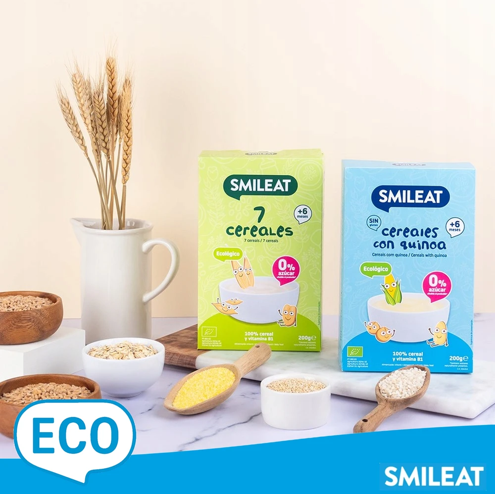 "Smileat" dribsniai be glitimo su kvinoja Bio 200g