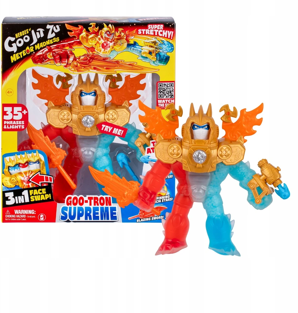 GOO JIT ZU HEROES OF „Meteor Madness Goo-Tron Supreme“ figūrėlė