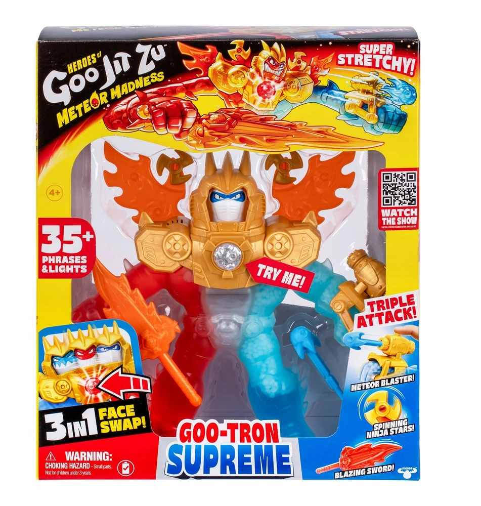 GOO JIT ZU HEROES OF „Meteor Madness Goo-Tron Supreme“ figūrėlė