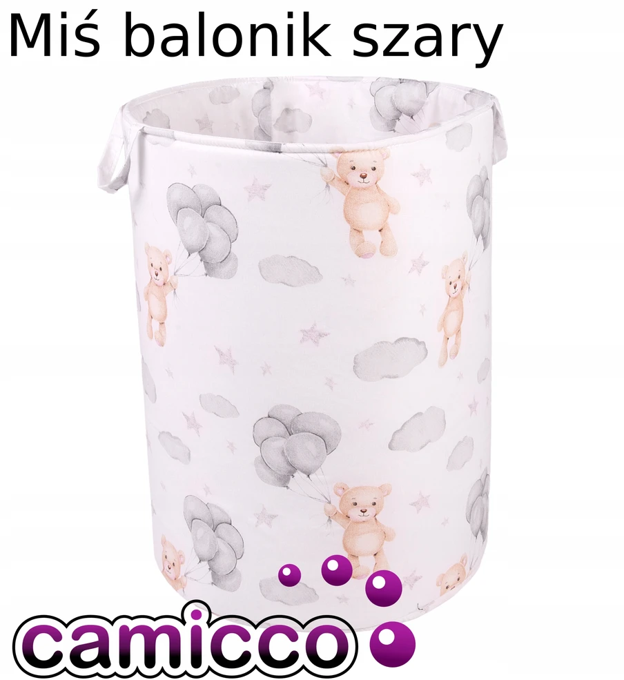 KOSZ na ZABAWKI maišelis torba organizer pudełko kosze pokój dziecięcy CAMICCO