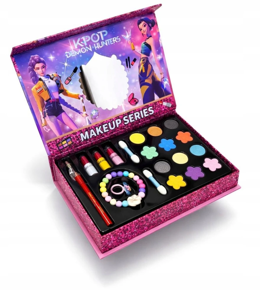 KPOP DEMON HUNTERS MAKEUP Vaikiškas kosmetikos rinkinys mergaitėms