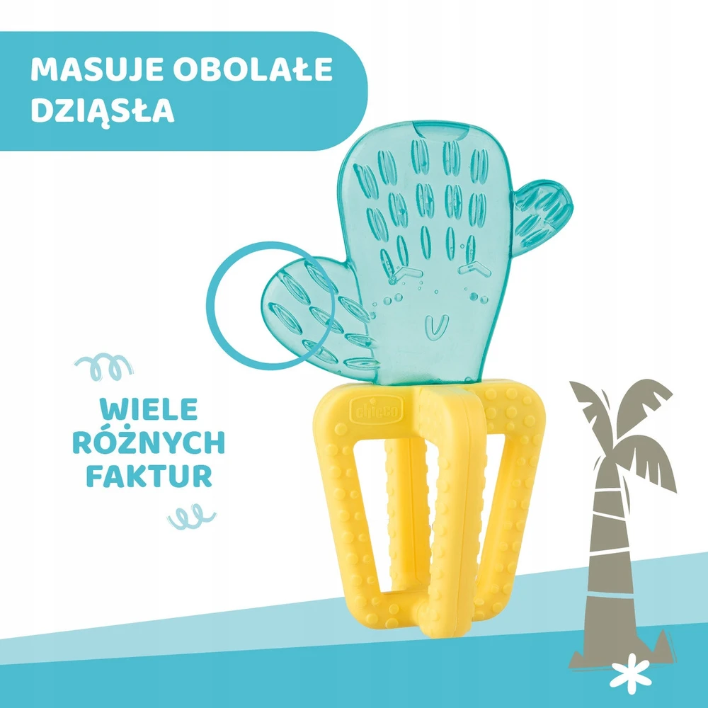 „Chicco Refreshing Cactus“ kramtukas 4M+