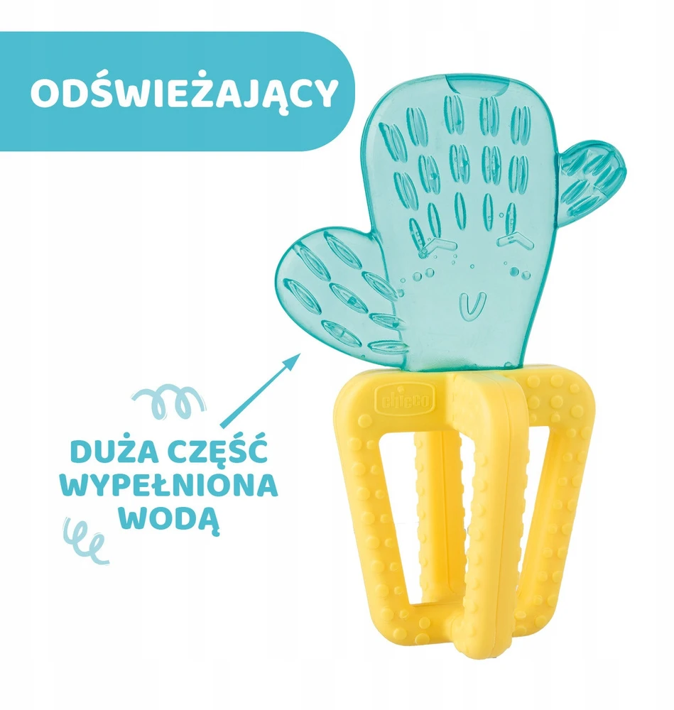 „Chicco Refreshing Cactus“ kramtukas 4M+