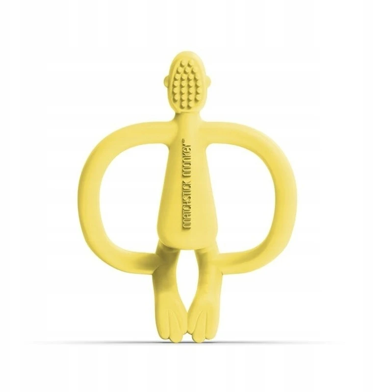 Kramtukas Matchstick Monkey, Geltona, 3 mėn+