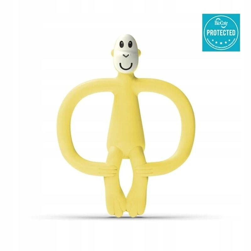 Kramtukas Matchstick Monkey, Geltona, 3 mėn+