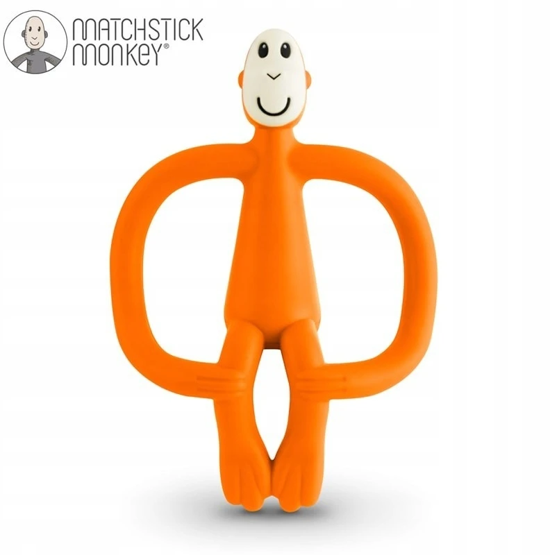 MATCHSTICK MONKEY kramtukas, oranžinis, 3 mėn+, MM-T-005