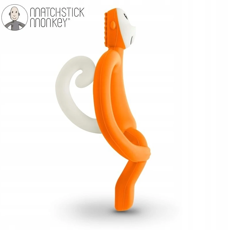 MATCHSTICK MONKEY kramtukas, oranžinis, 3 mėn+, MM-T-005