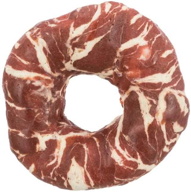 TRIXIE Denta Fun Kramtymo žiedas, Marmurinė jautiena, be pakuotės, 10cm, 110 g